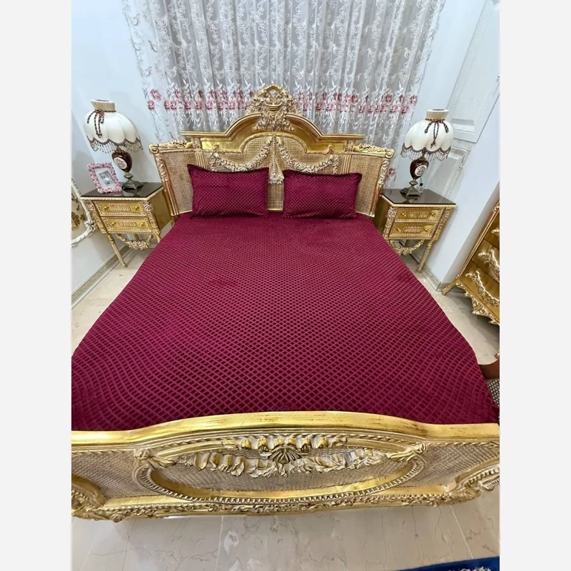 ست کاور تشک با رو بالشتی عرض 160پس کرایه